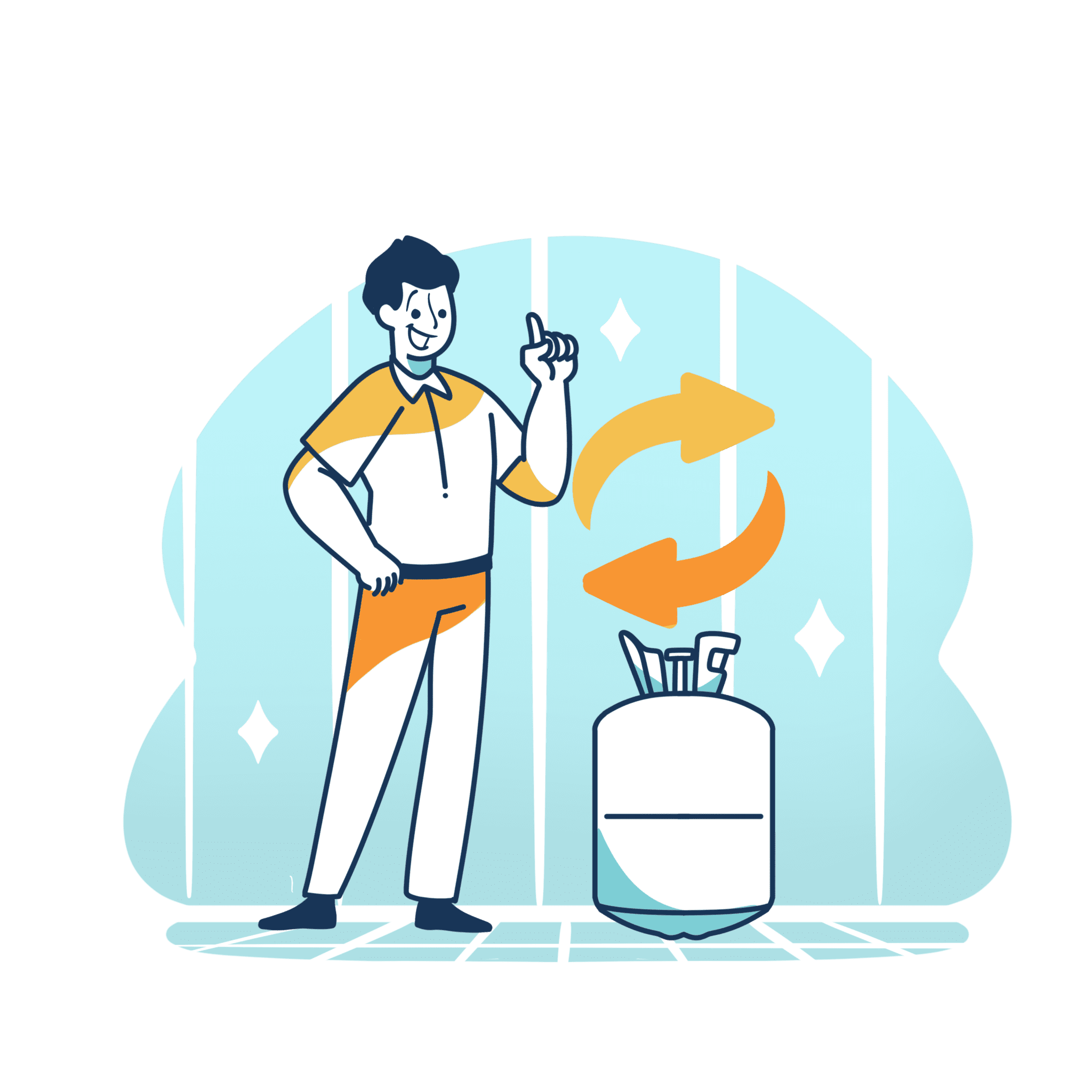 Refrigerant Cylinder Exchange Reclamation Technologies